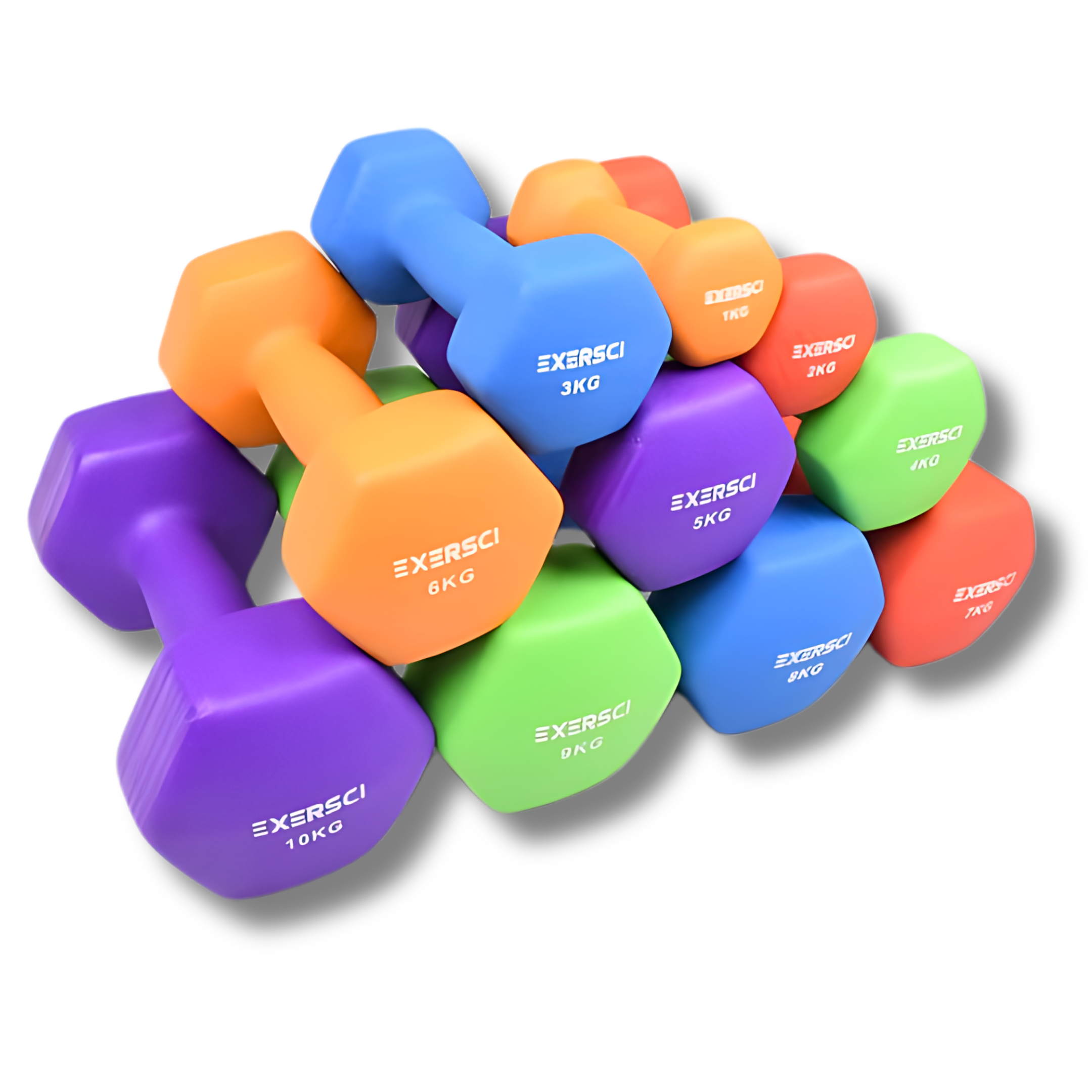 Exersci® Neoprene Dumbbells (Pair)