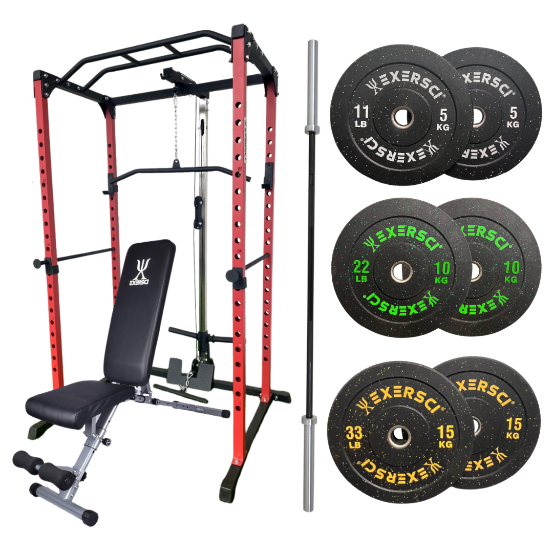 Exersci® Premium Home Gym Package