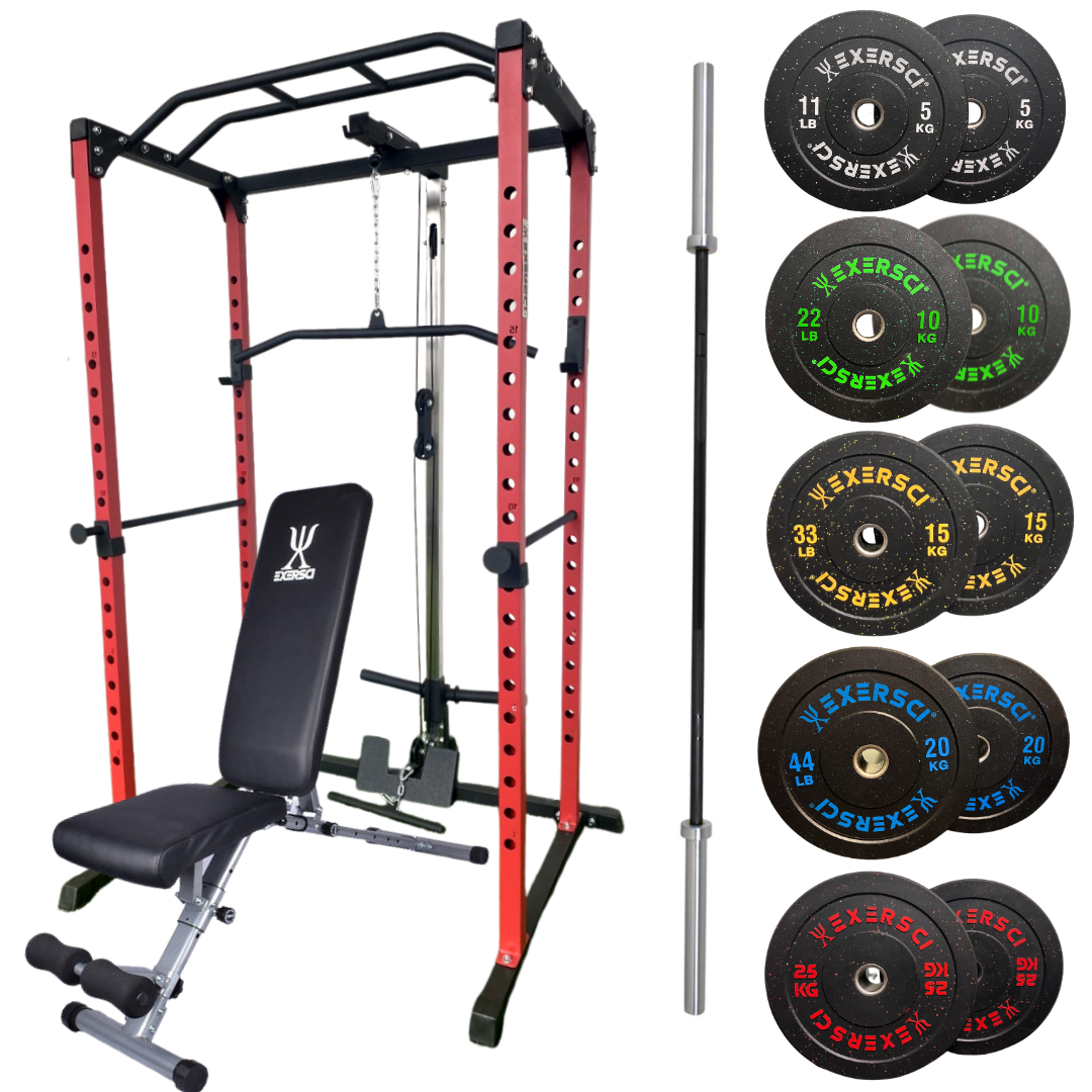 Exersci® Premium Home Gym Package