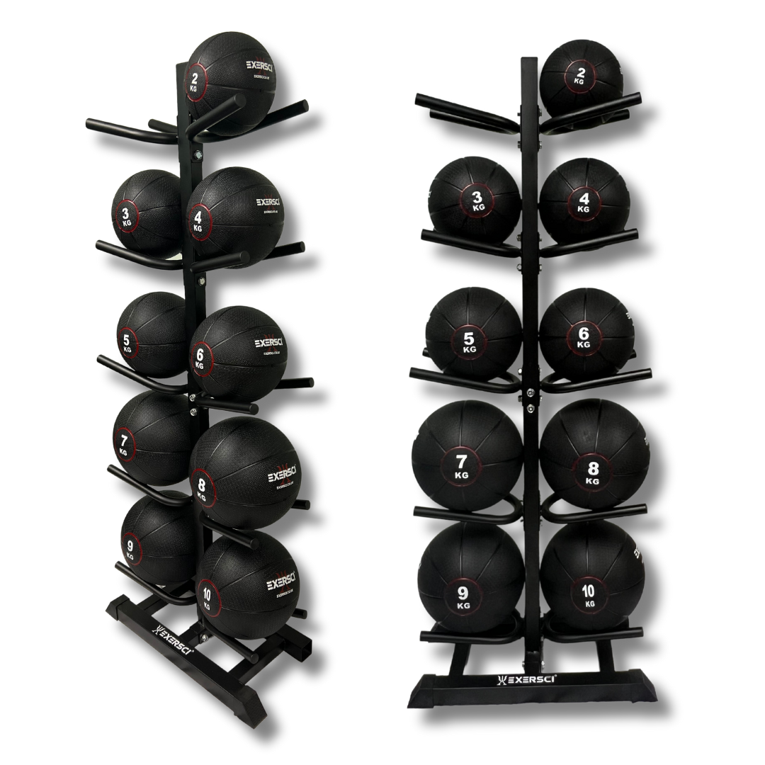 Exersci Medicine Ball Rack