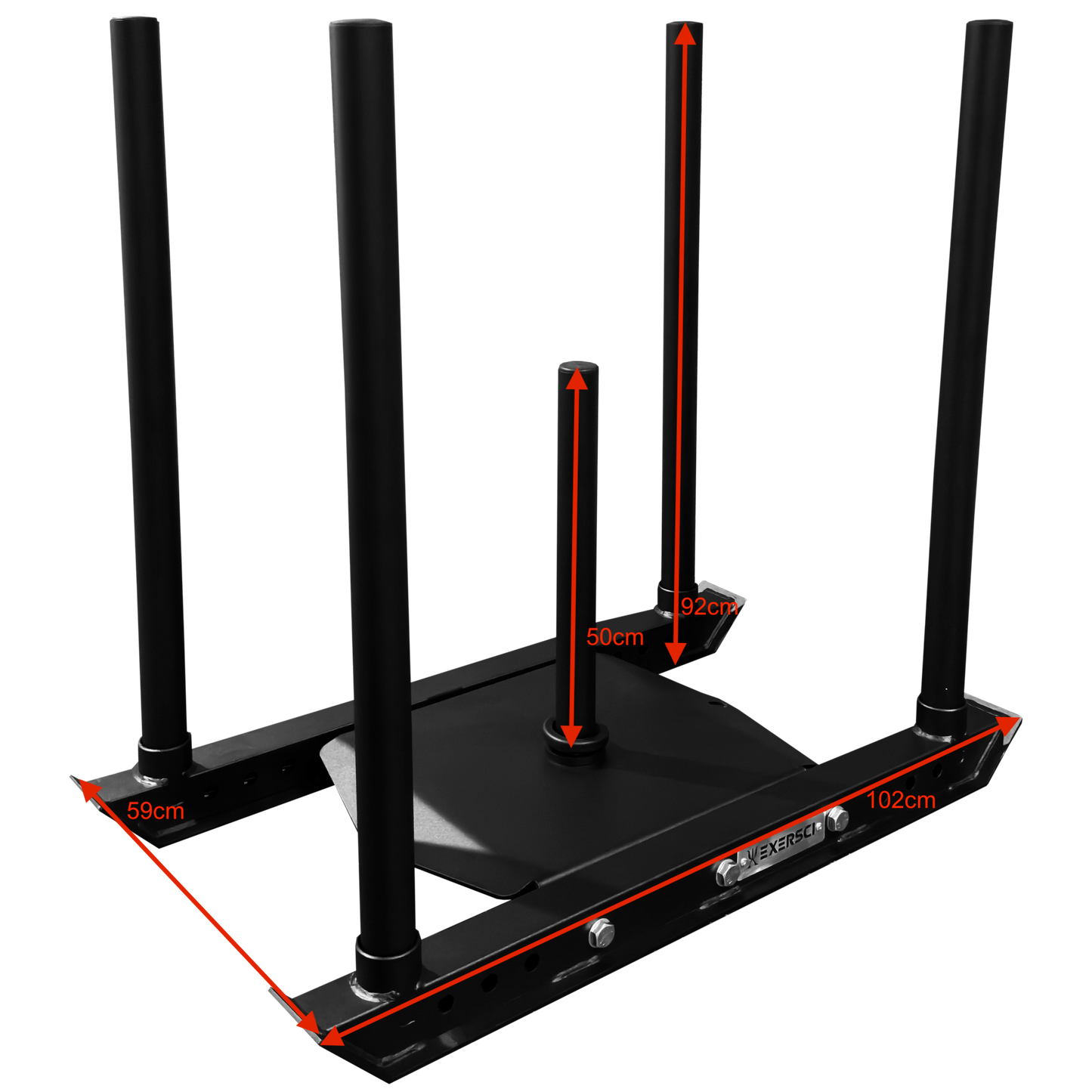 Exersci Weight Plate Sled Dimensions