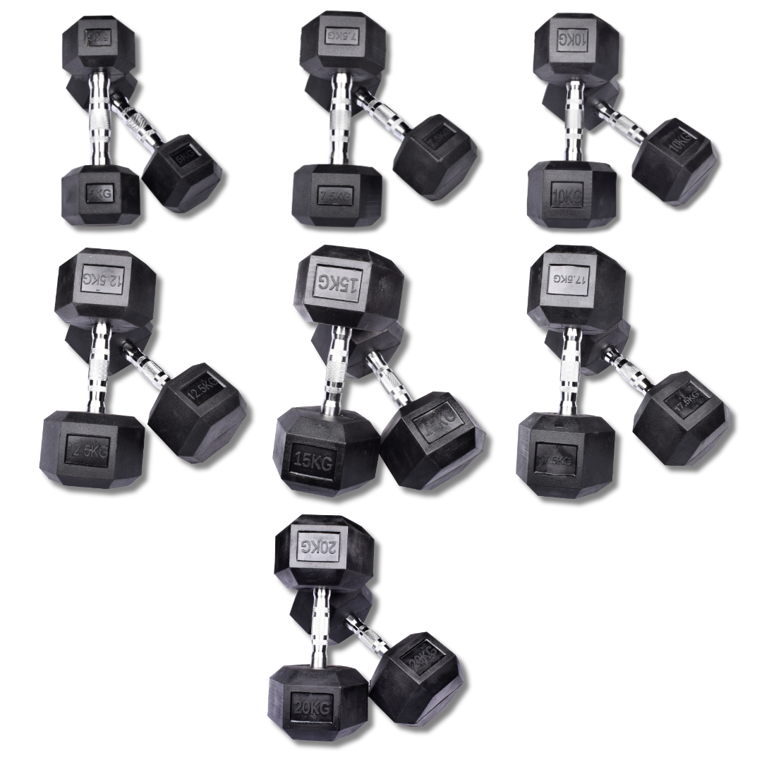 Exersci® Hex Dumbbells (Pairs)