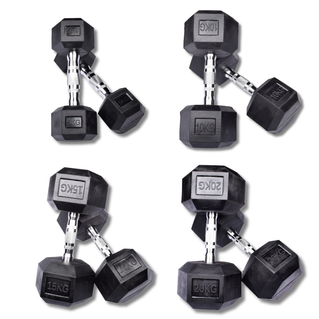 Exersci® Hex Dumbbells (Pairs)