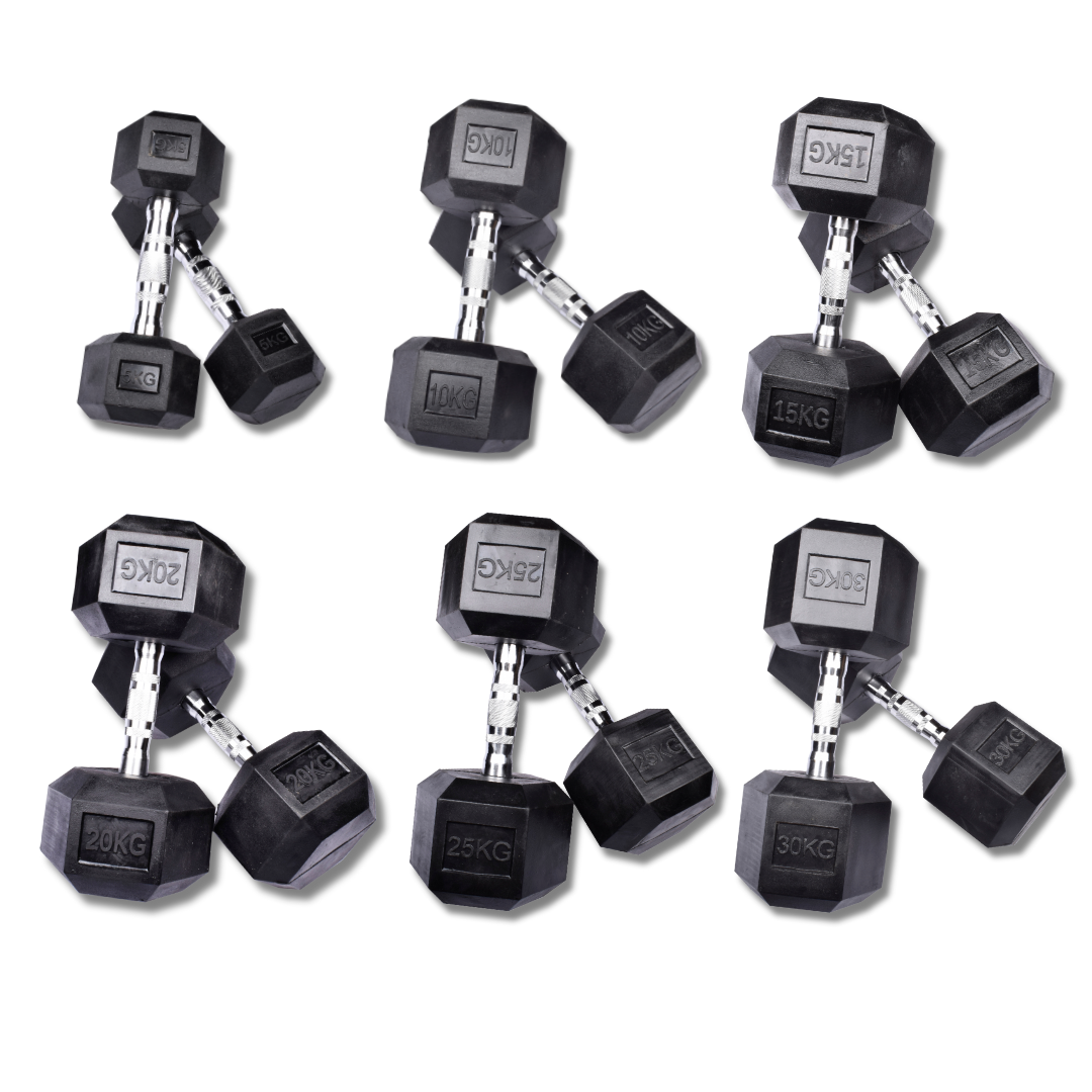 Exersci® Hex Dumbbells (Pairs)