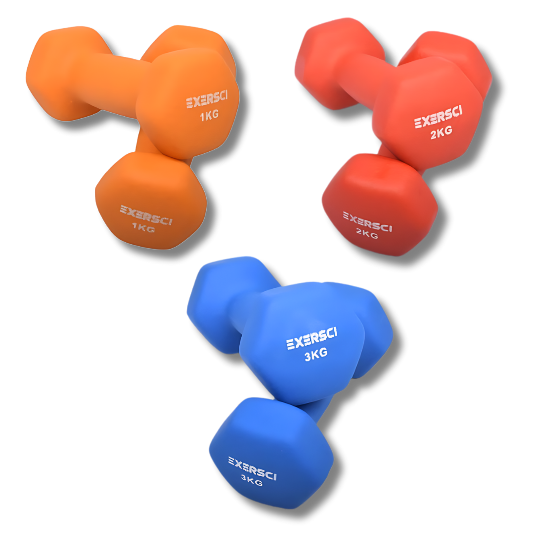 Exersci® Neoprene Dumbbells (Pair)