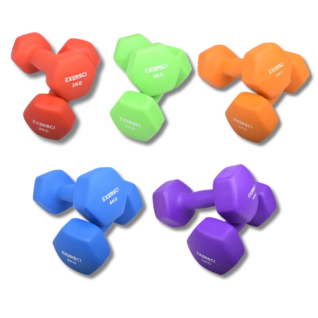 Exersci® Neoprene Dumbbells (Pair)