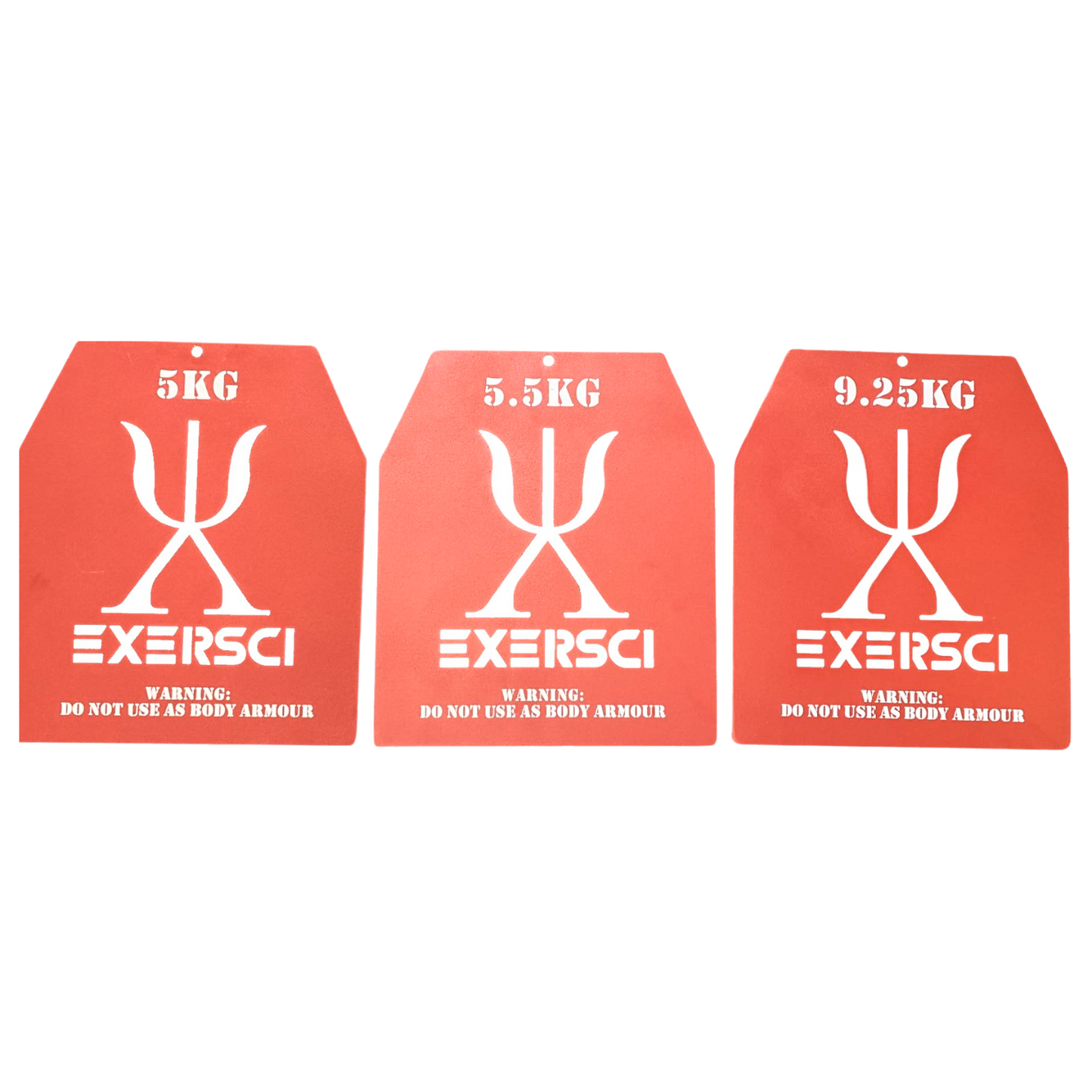 Exersci® Red Weighted Vest Weight Plates