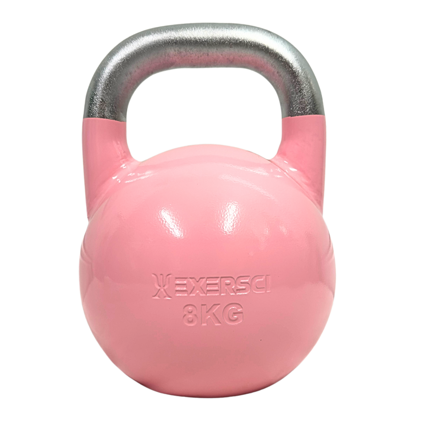 pale pink competition kettlebell