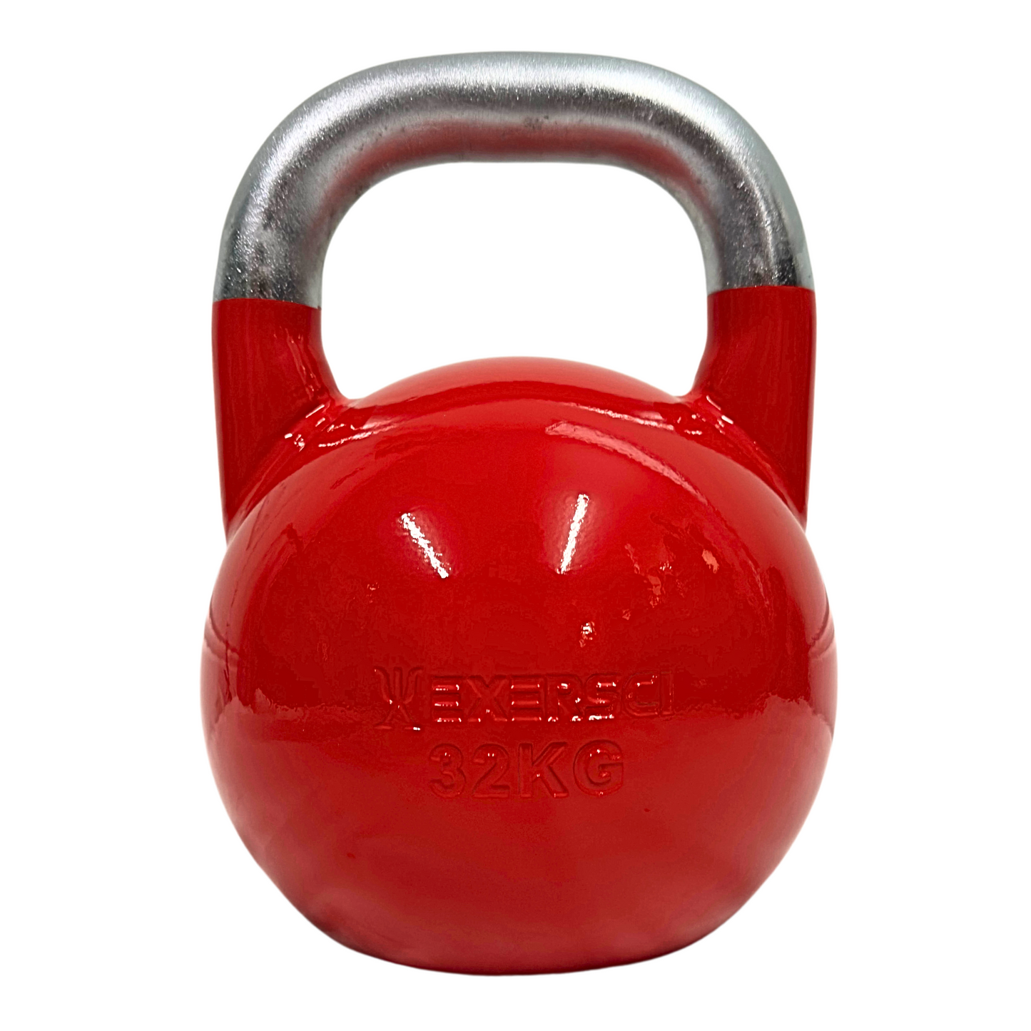 red competition kettlebell
