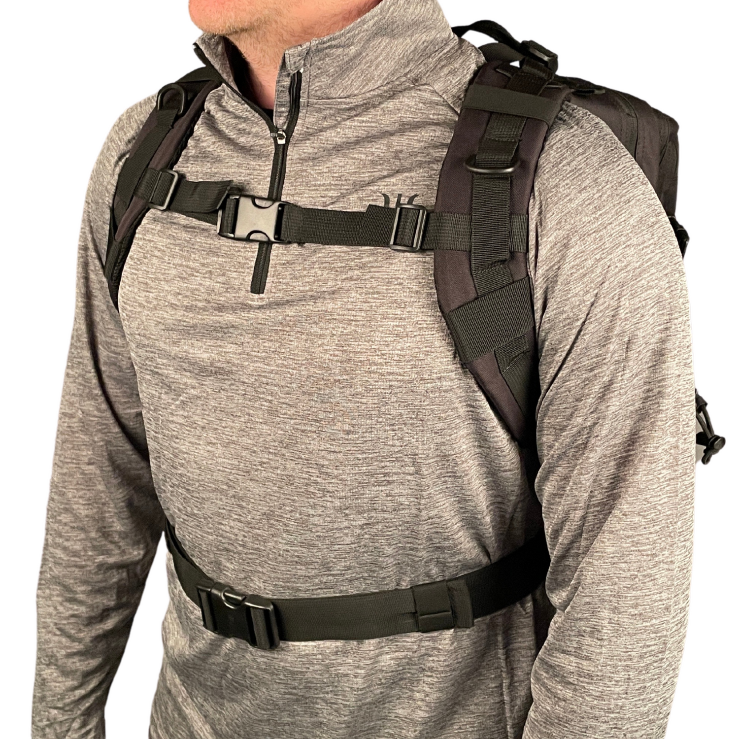Exersci Tactical Gym Backpack straps