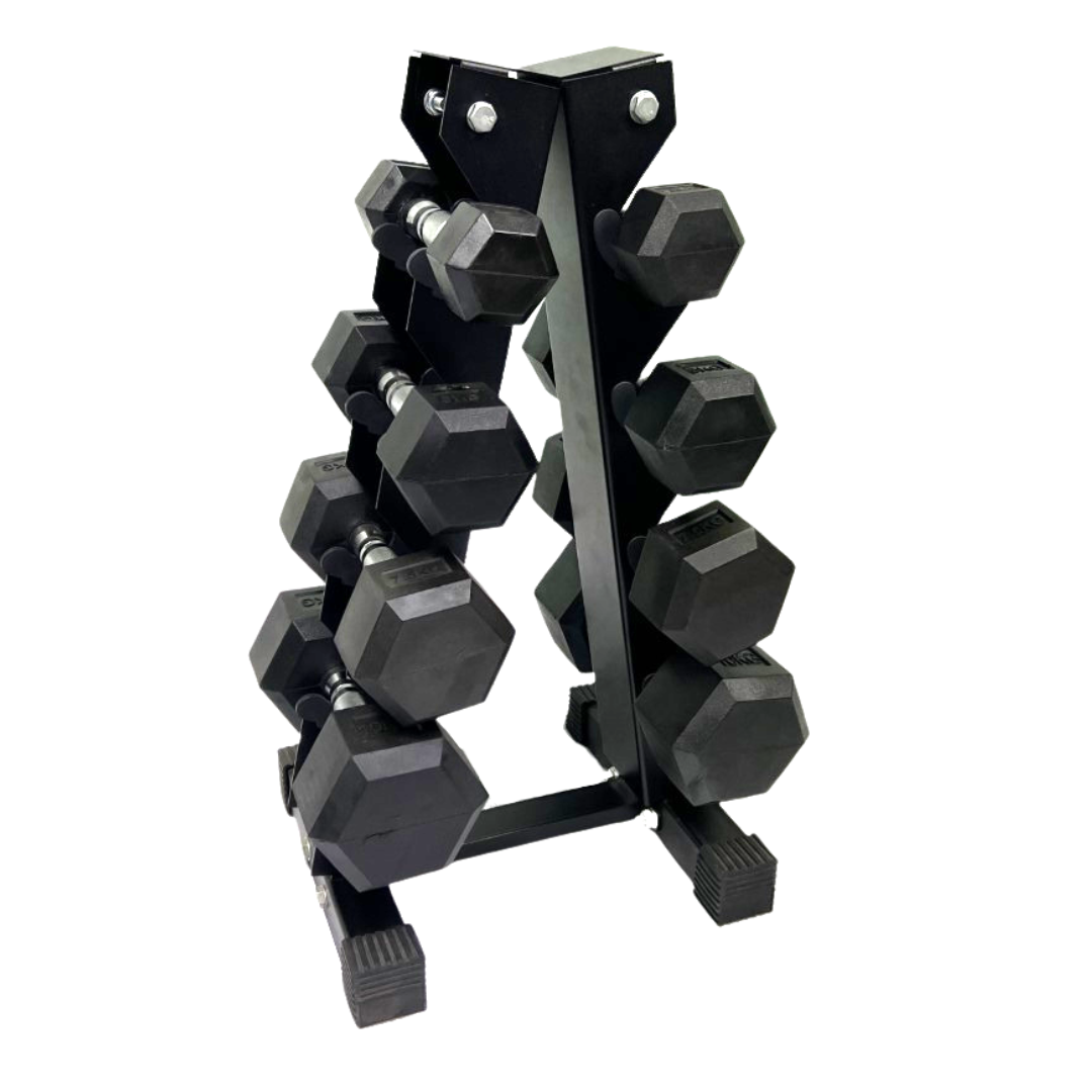 Exersci® Dumbbell Tree Set 2.5-10kg (2.5kg increments)