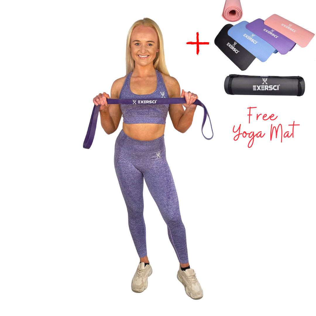 Exersci® Purple Yoga Set