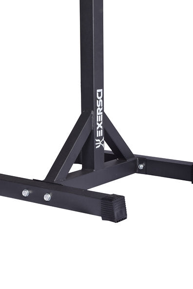 Exersci® Heavy Duty Squat Rack with Weight Bench Support