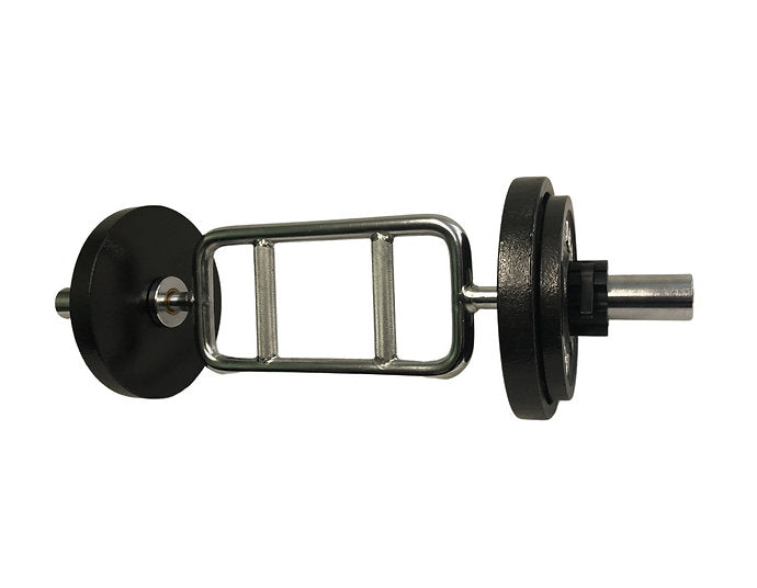Exersci® 12kg Olympic Hammer Curl Bar +2 x Free Spring Collars