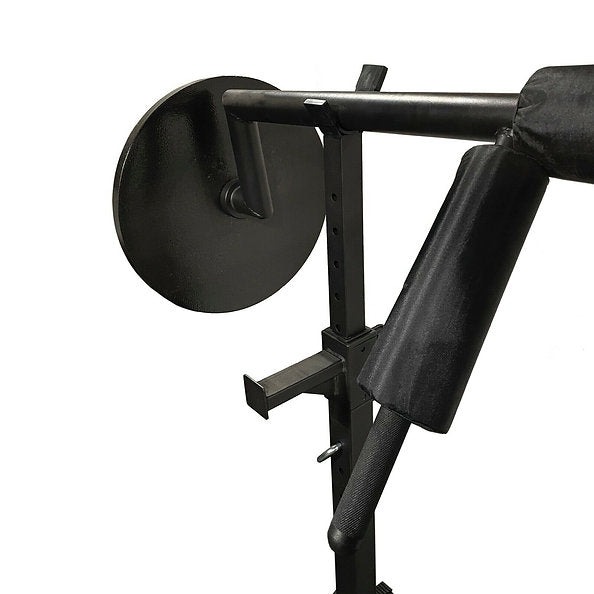 Exersci® Black & Chrome Premium Safety Squat Bar