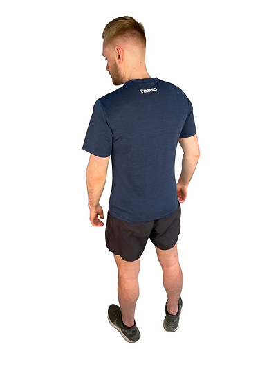 Exersci® Performance Short Sleeve Navy