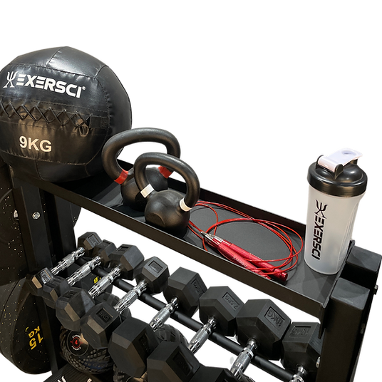 Exersci® Multifunctional 3-Tier Gym Storage