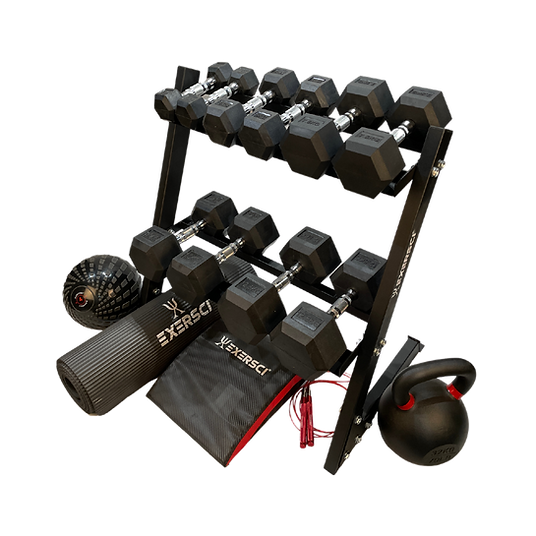 Exersci® 2-Tier Dumbbell Storage Rack
