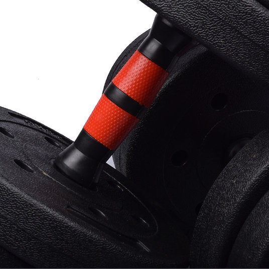 Exersci® Adjustable Dumbbell & Barbell Set with Kettlebell Attachment Option