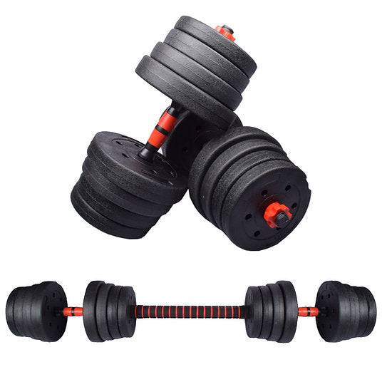 Exersci® Adjustable Dumbbell & Barbell Set