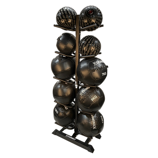 Exersci® Medicine Ball & Slam Ball Storage Rack