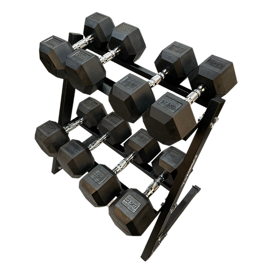 Exersci® 2-Tier Dumbbell Storage Rack