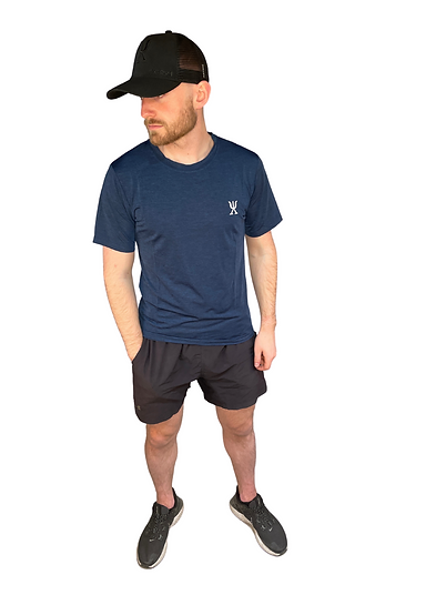 Exersci® Performance Short Sleeve Navy