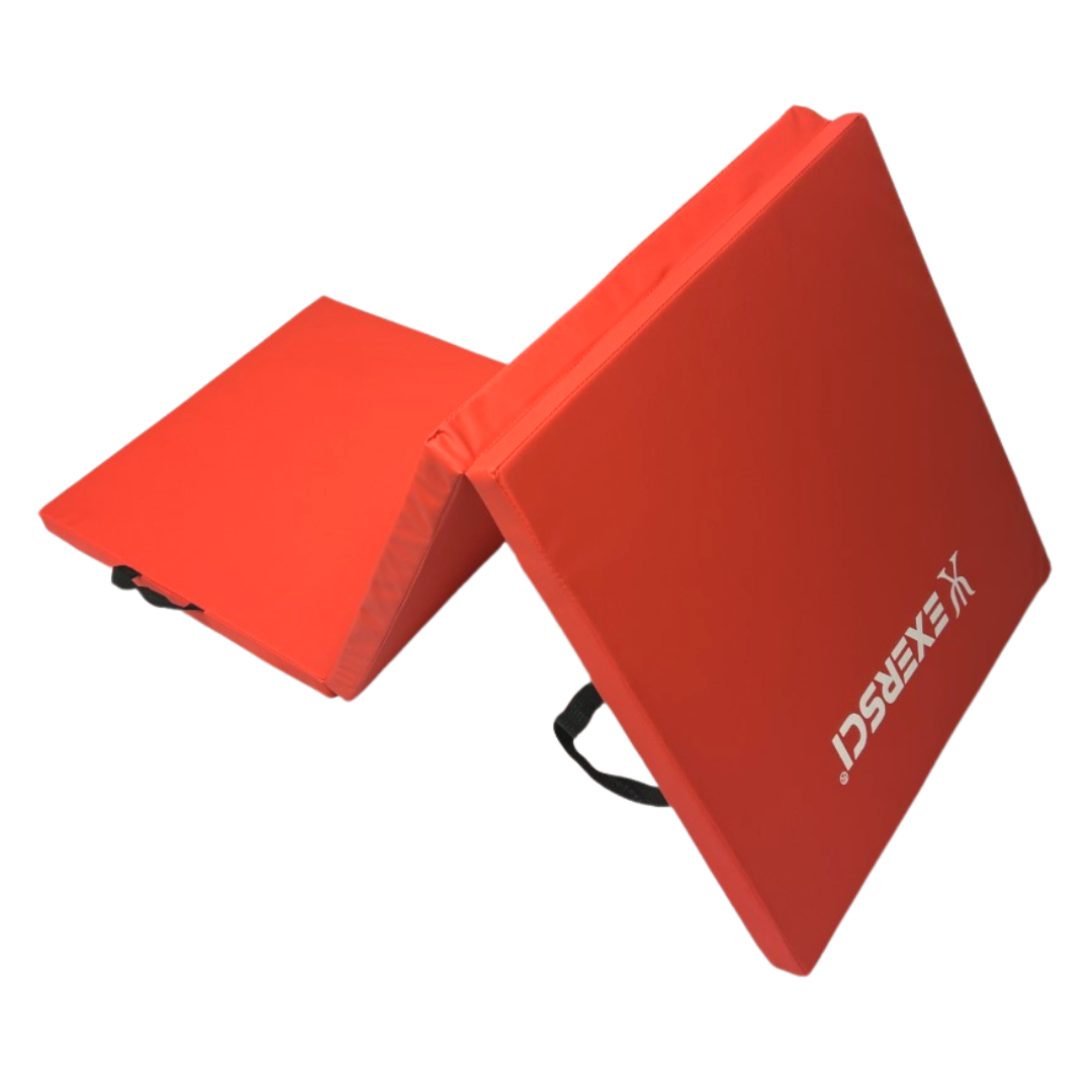 Exersci® Thick Folding Gym Mat Red