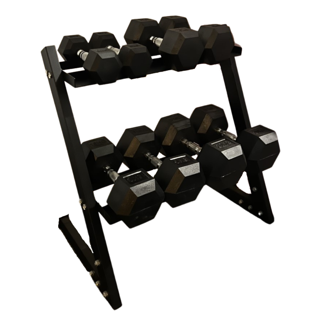 Hex dumbbell rack uk hotsell