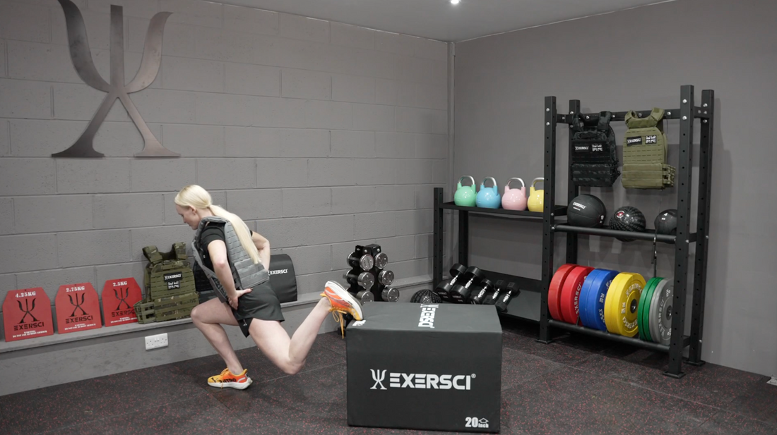 Image of a man performing pull ups with an Exersci weighted vest on to illustrate the Exersci blog post entitled 'Do Weighted Vest Benefits You?'