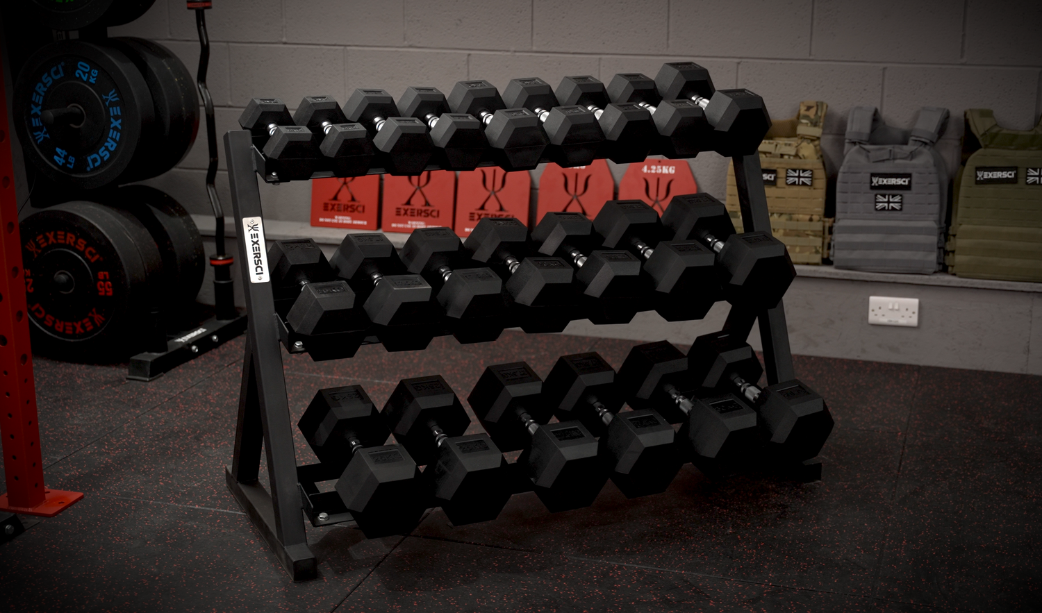 dumbell sets from Exersci