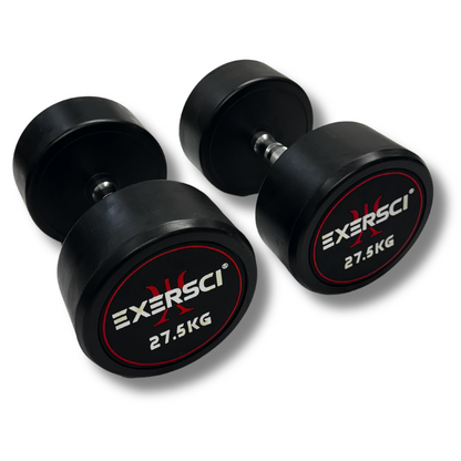 Exersci Round Dumbbells (Pairs) 2.5kg - 30kg