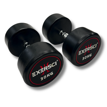 Exersci Round Dumbbells (Pairs) 2.5kg - 30kg