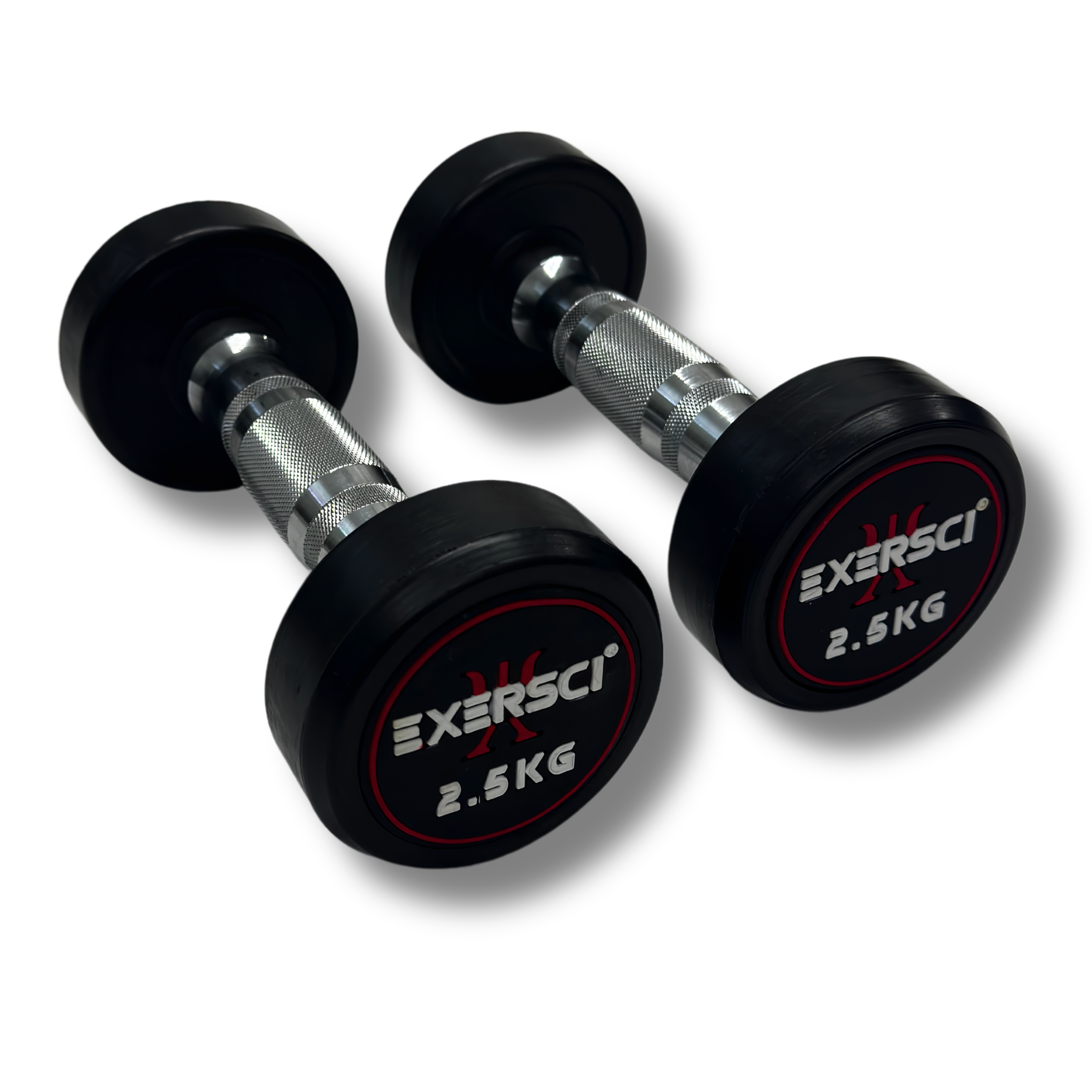 Exersci Round Dumbbells (Pairs) 2.5kg - 30kg