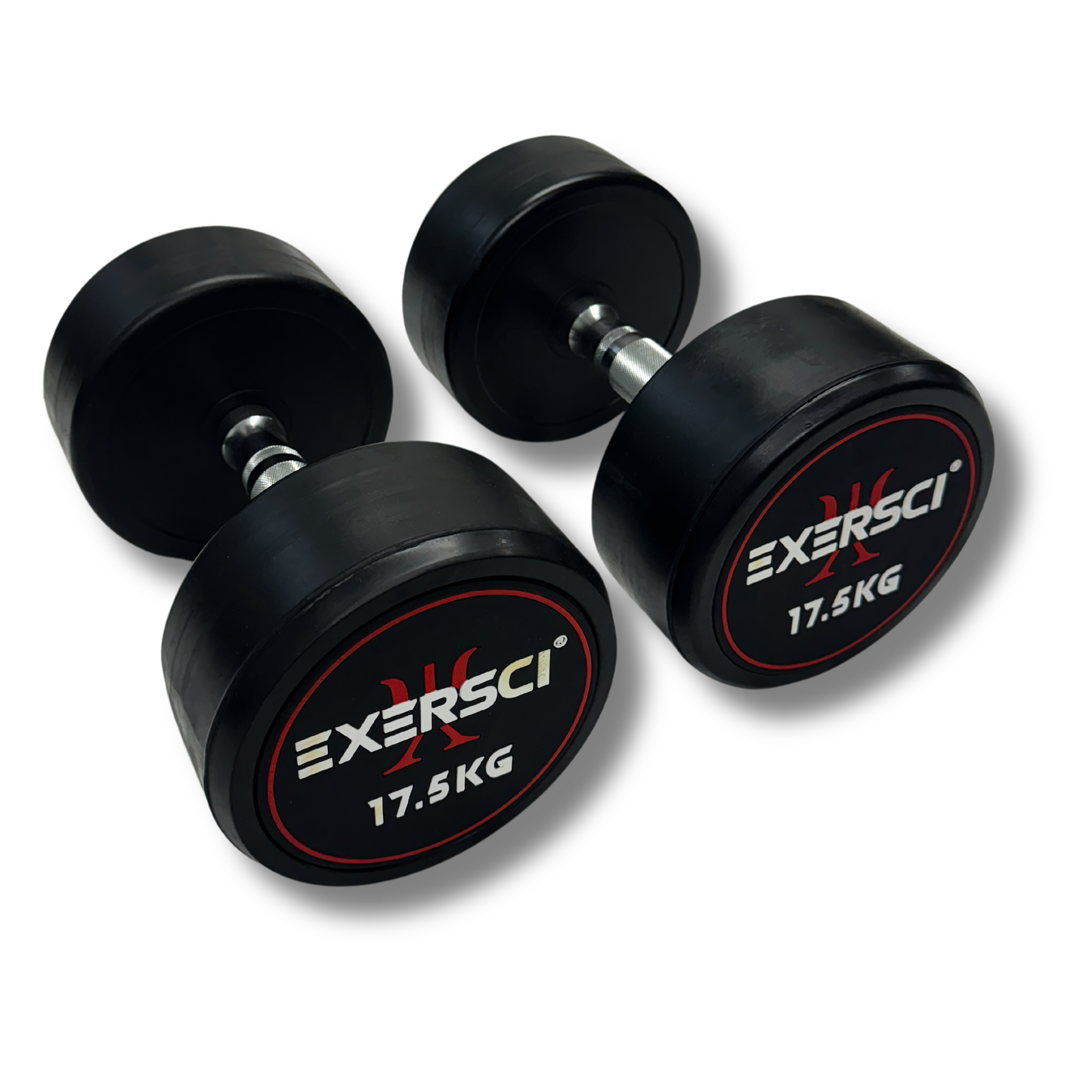 Exersci Round Dumbbells (Pairs) 2.5kg - 30kg