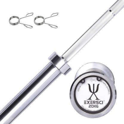 Exersci 7ft Elite Chrome Olympic Barbell