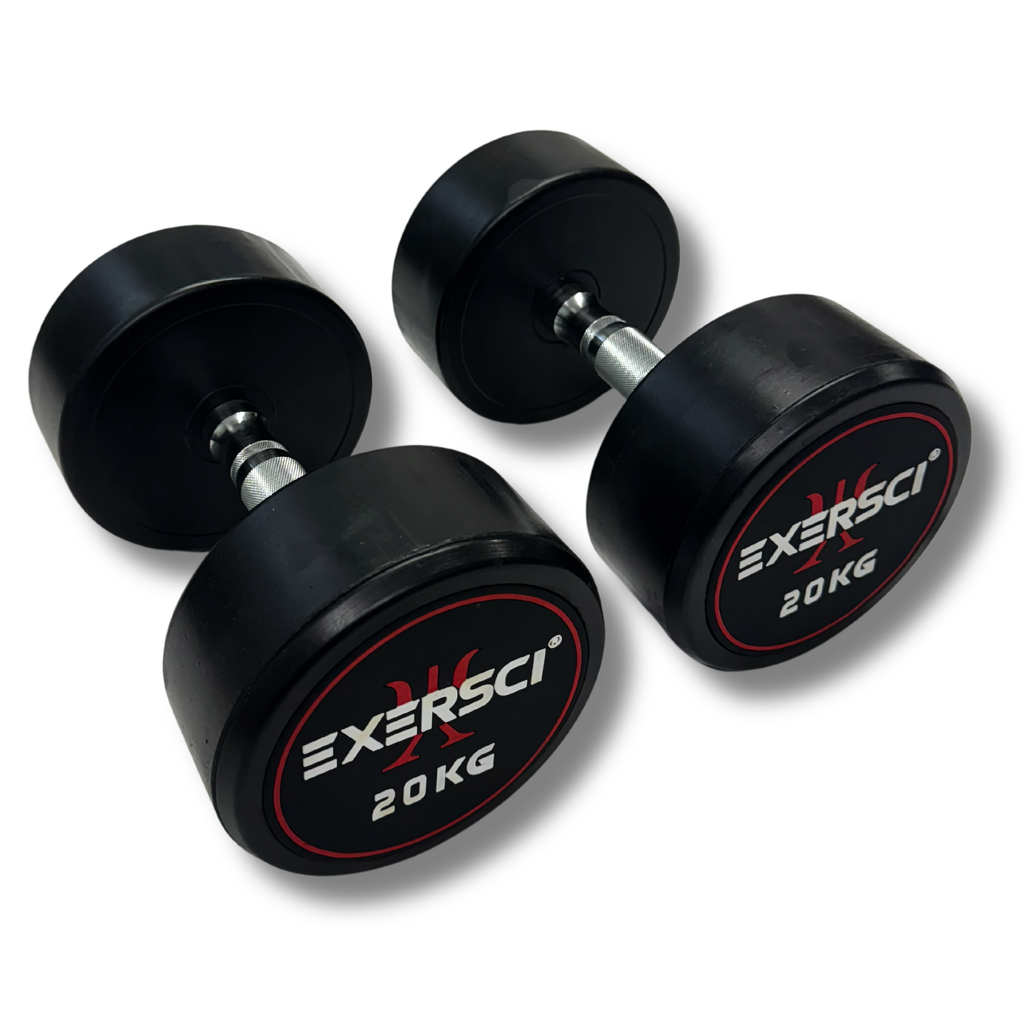 Exersci Round Dumbbells (Pairs) 2.5kg - 30kg