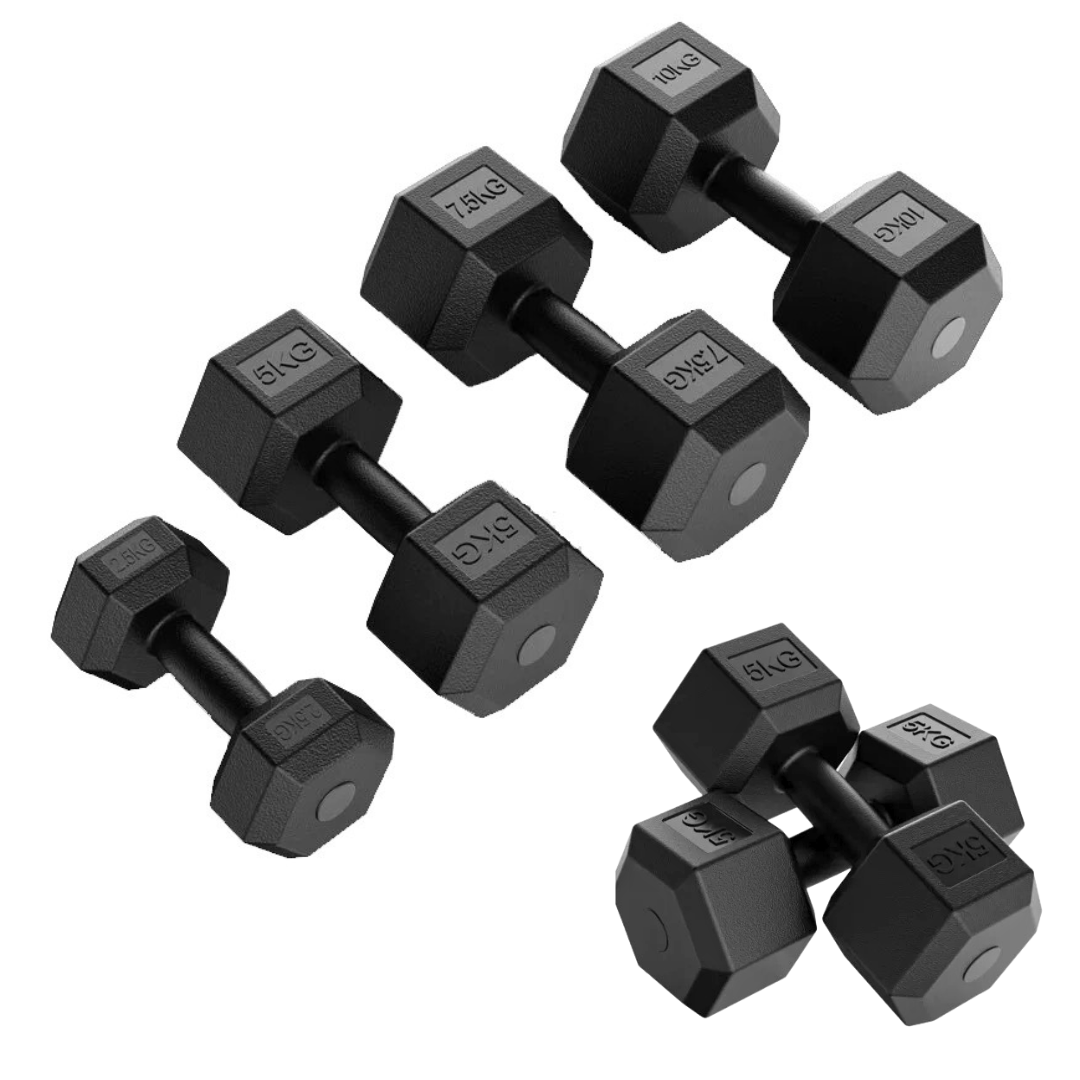 Cement Hex Dumbbell Cover Picture
