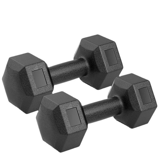 Cement Hex Dumbbell Pair