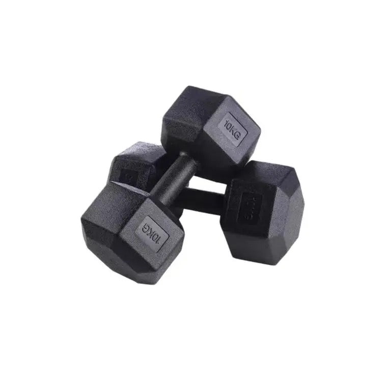 Cement Hex Dumbbells 10kg