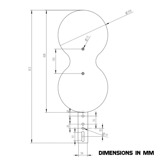 Exersci Double Wall Ball Target
