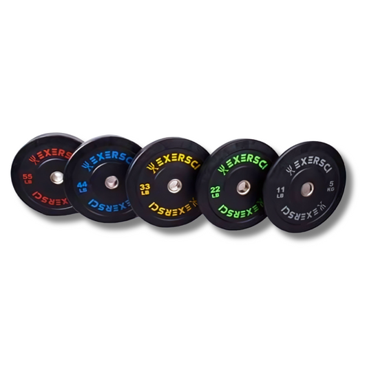 Exersci Black Rubber Bumper Plates Cover