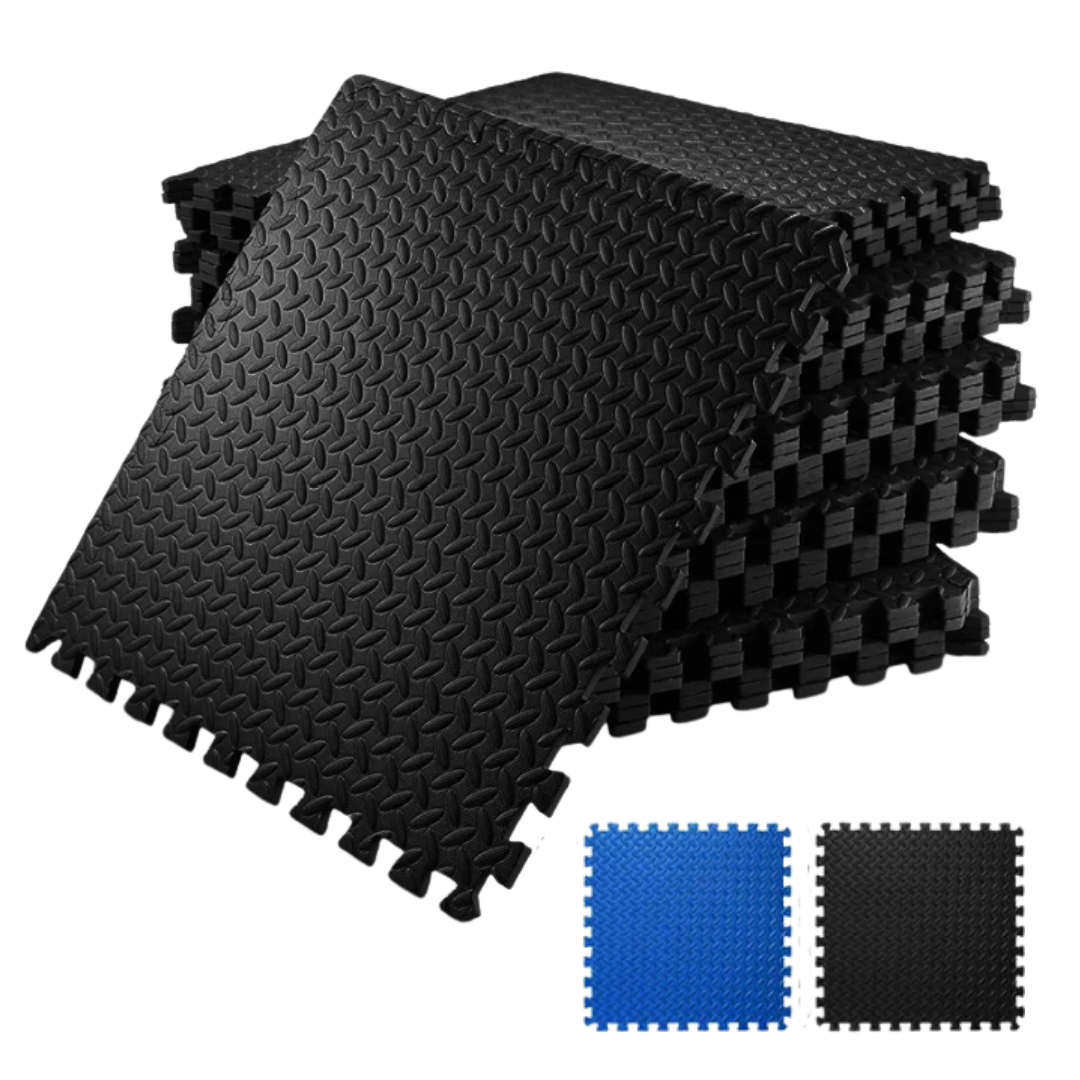 Exersci® EVA Jigsaw Mats: Leaf Pattern