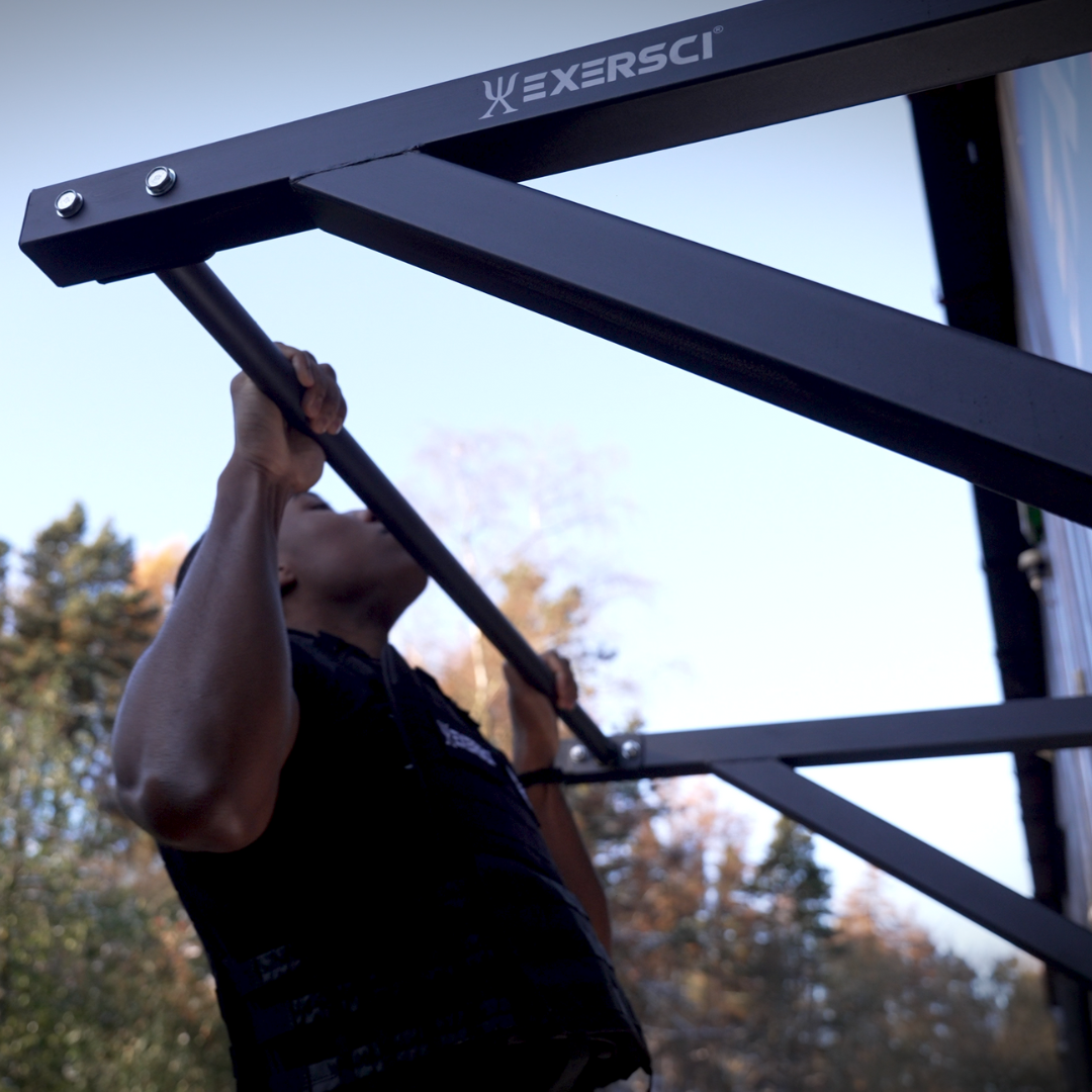 Exersci Heavy Duty Pull Up Bar Demo 2