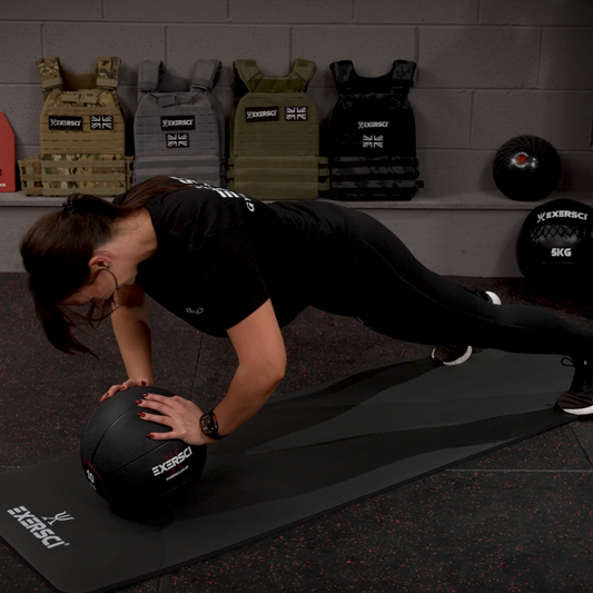 Exersci Medicine Ball Press Up