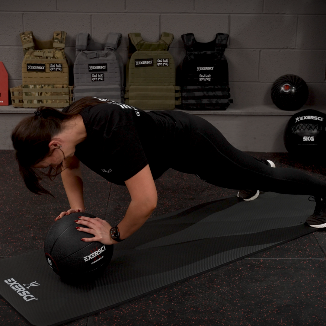 Exersci Medicine Ball Press Up
