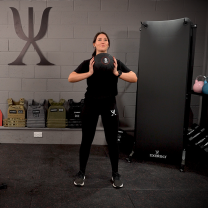 Exersci Medicine Ball Squat