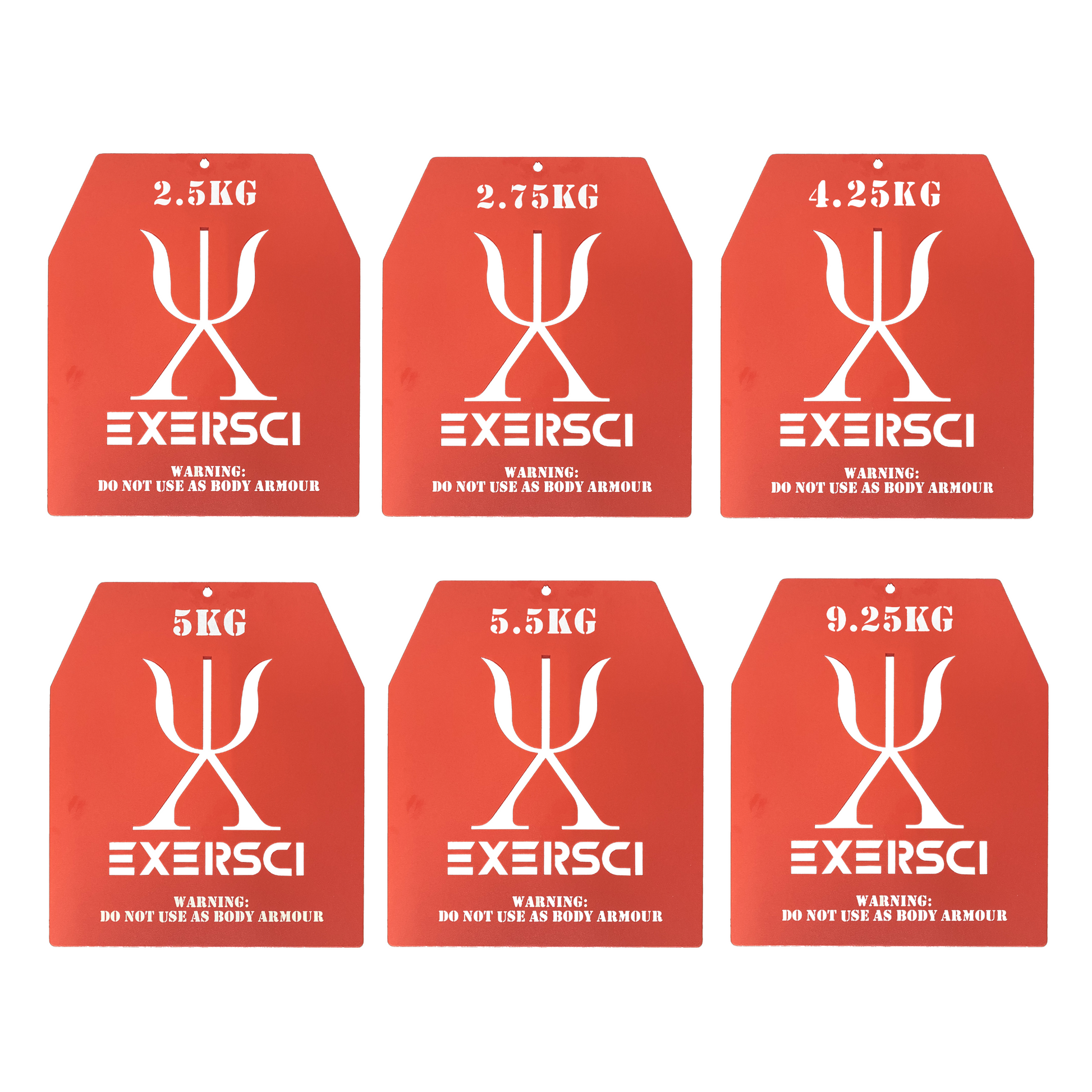 Exersci Tactical Weighted Vest Plate Collection