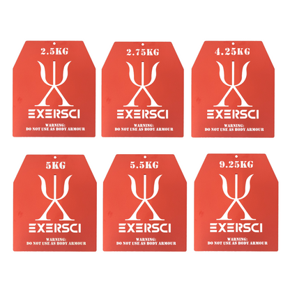 Exersci Tactical Weighted Vest Plate Collection