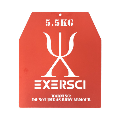 Exersci Weighted Vest Plates 5.5kg